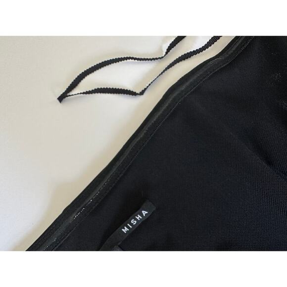 Misha THE 'EMBER' WRAPPED MINI DRESS Small - Picture 11 of 12